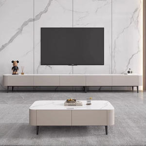 Wooden TV Stand with Storage