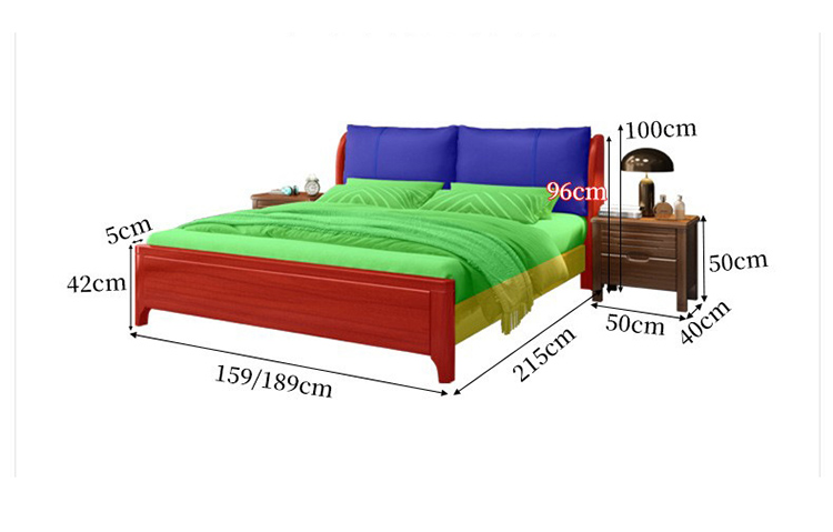 solid wood trundle bed
