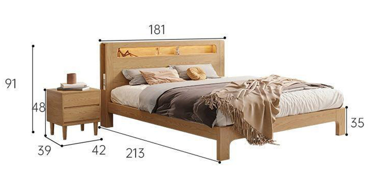 tall bed frame