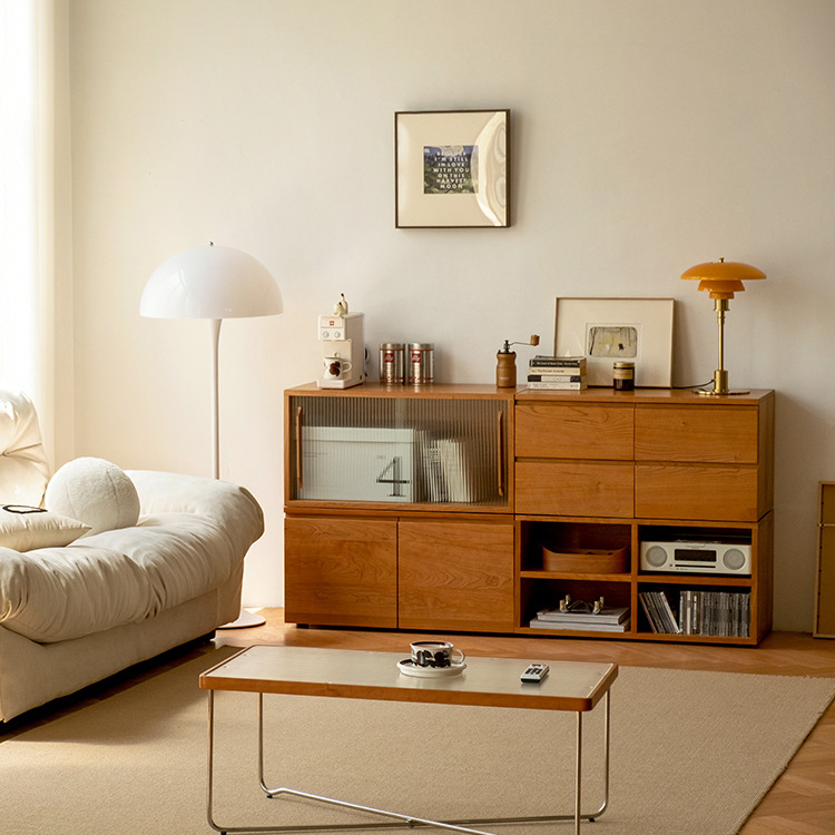 Solid Wood TV Cabinet