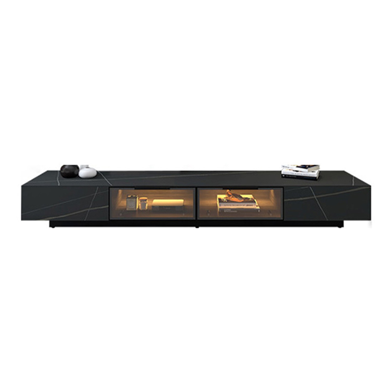 Natural Wood TV Cabinet