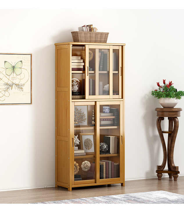 Small Solid Wood Bookcase