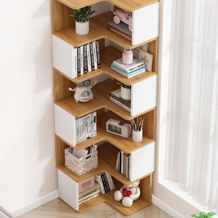 Vintage Solid Wood Bookcase