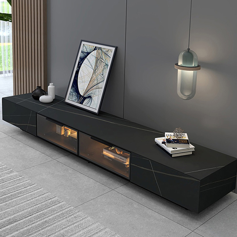 Natural Wood TV Cabinet