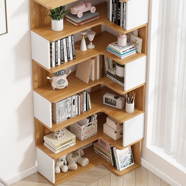 Vintage Solid Wood Bookcase