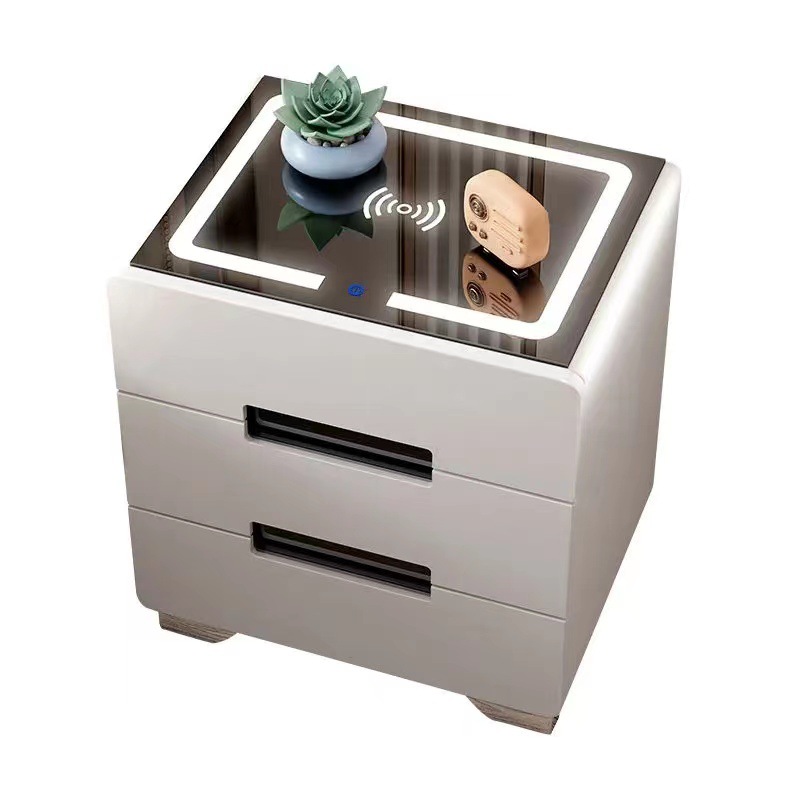 Smart Bedside Table Wireless Charging