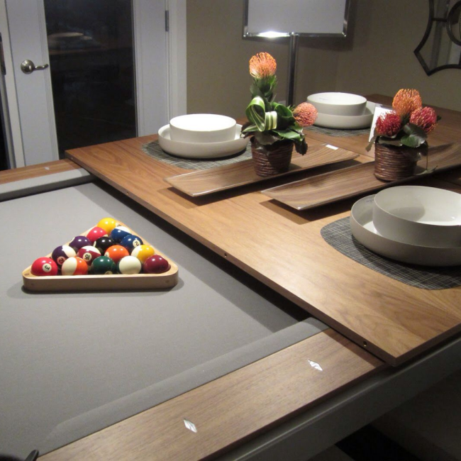 How To Convert A Pool Table To A Dining Table