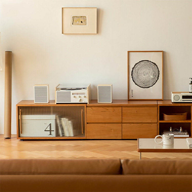Solid Wood TV Cabinet