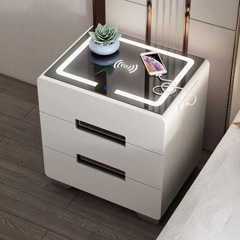 Smart Bedside Table Wireless Charging