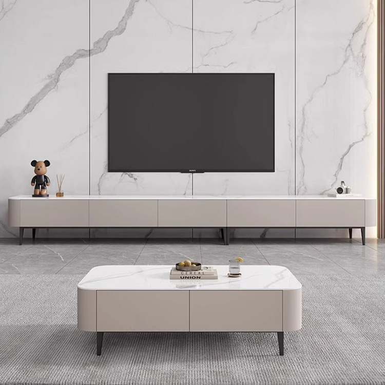 Wooden TV Stand with Storage