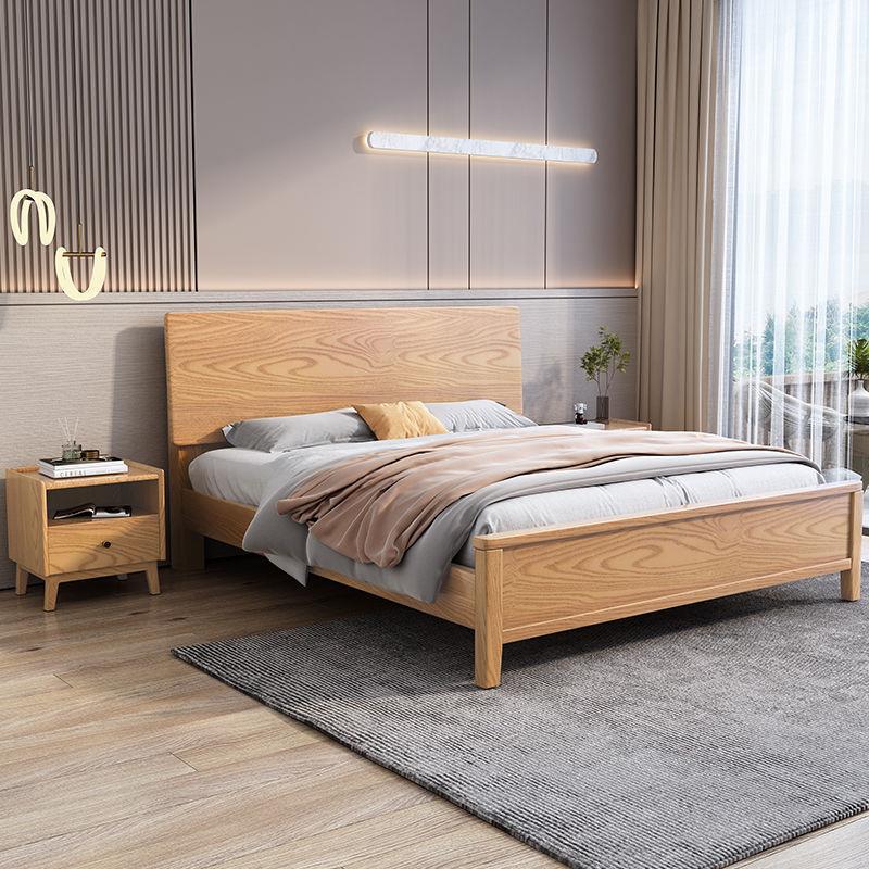 Solid Wooden Bed
