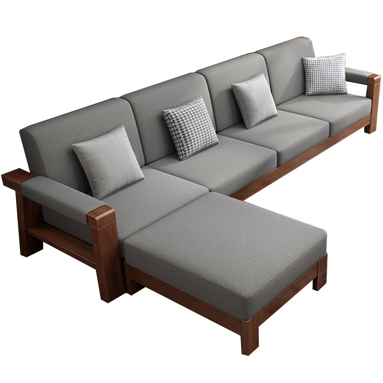 Detachable Corner Fabric Sofa
