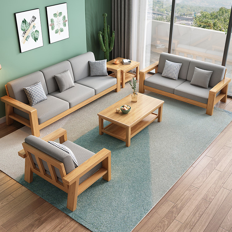 Detachable Corner Fabric Sofa