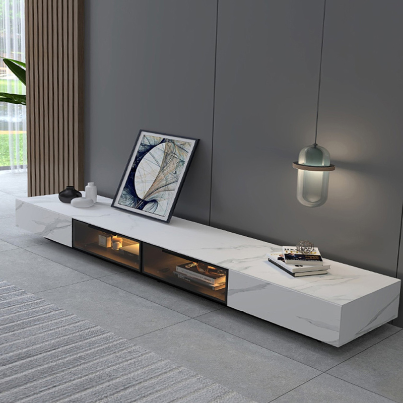 Natural Wood TV Cabinet