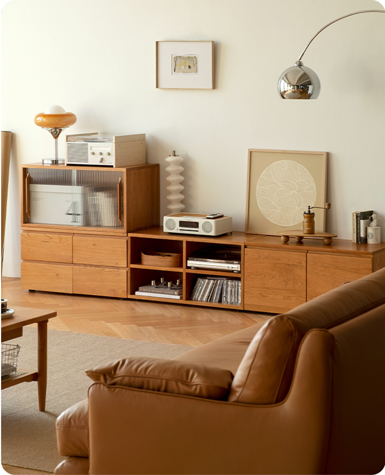 modern white tv stand
