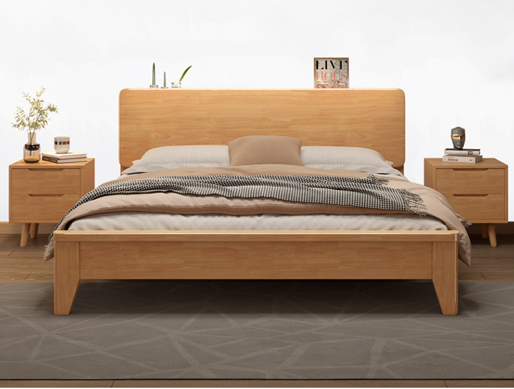 solid wooden bunk beds
