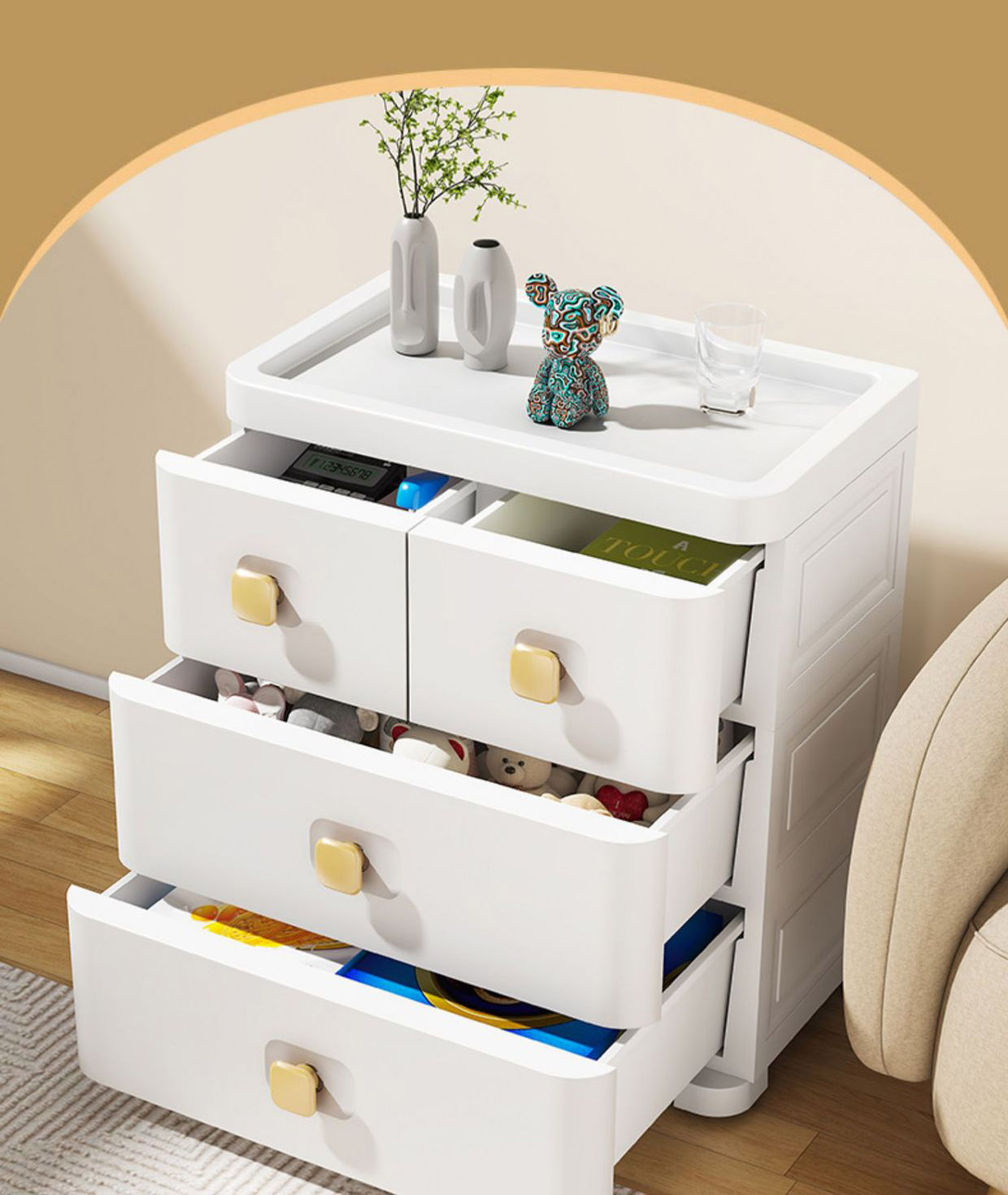 arts and crafts storage cabinet
