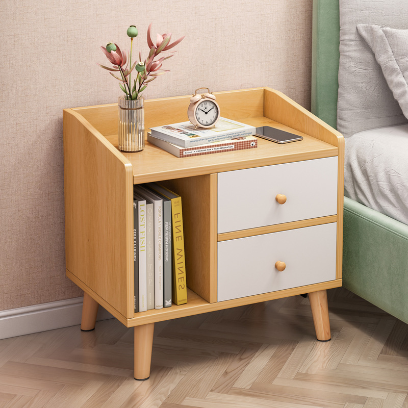 Solid Wood Bedside Table