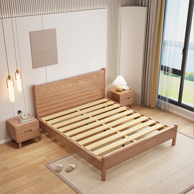 Solid Wood Platform Bed