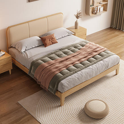 full size solid wood bed