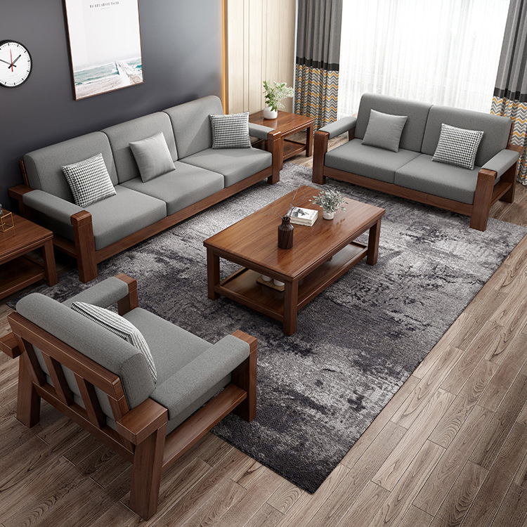 Detachable Corner Fabric Sofa
