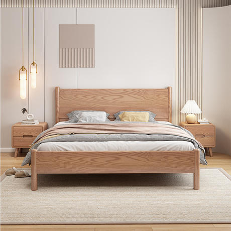Solid Wood Platform Bed