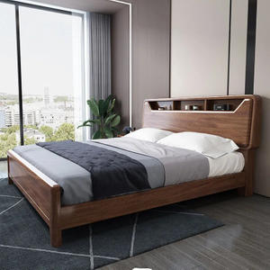 Solid Wood Bed Set