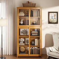 Small Solid Wood Bookcase