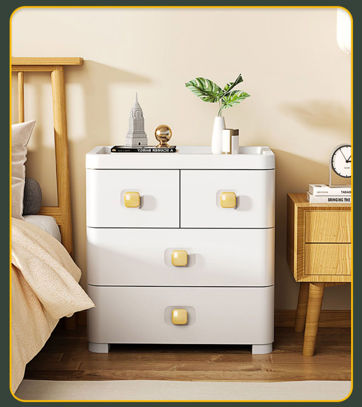 wooden cabinet storage