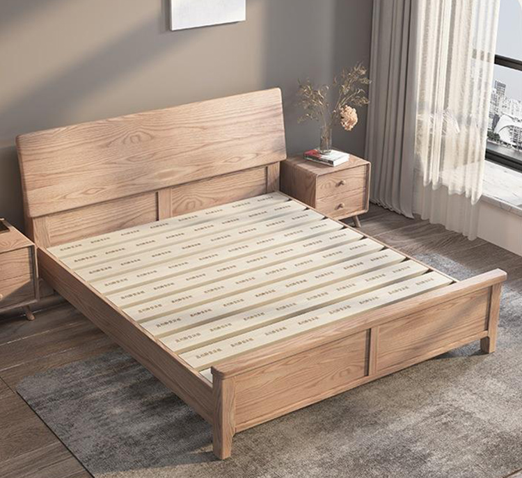 solid wood bed room set made in china