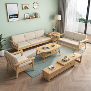 Solid Wood Sofa